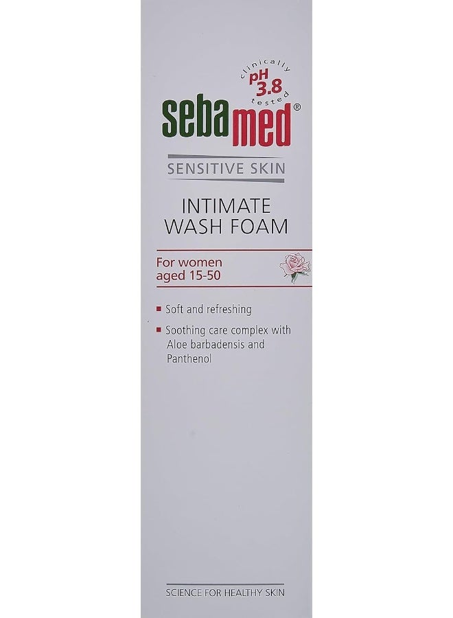 Sebamed Intimate Wash Foam for Women, 150 ml - pH 3.8, Soothing Care with Aloe and Panthenol - Image 4
